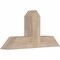 Ekena Millwork Portland Smooth Timber Gable Bracket, Douglas Fir, 36"W x 18"H x 5 1/2"D x 5 1/2"F, 12/12 Pitch GBW036X18X0606POR00SDF - alternate 4